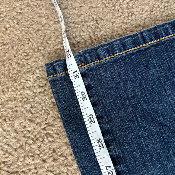 TOMMY HILFIGER Classic Blue Women's Jeans size 8 y2k 90s flare denim - Picture 12 of 13